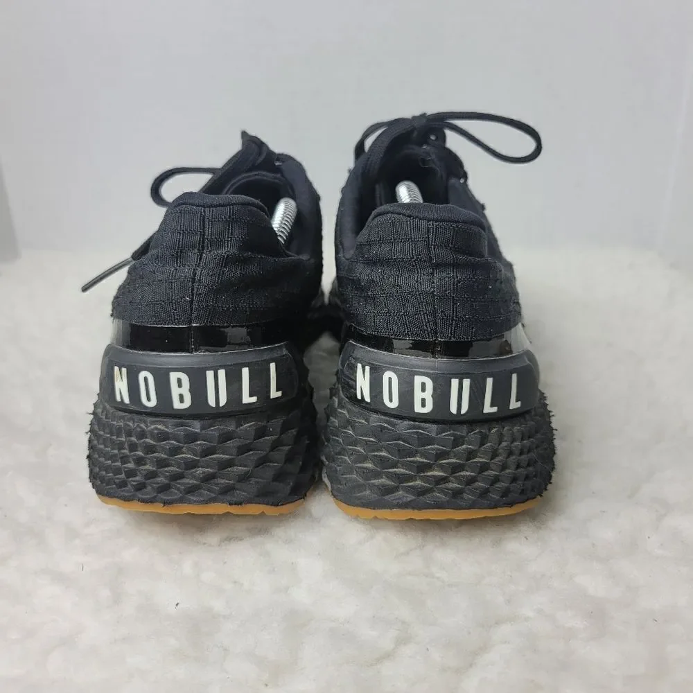 Nobull Ripstop Unisex Shoes Size  M 11 W 12  Runner Black Gum Running Shoes